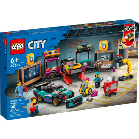 Конструктор LEGO City 60389 Custom Car Garage