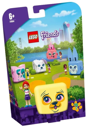 Конструктор LEGO Friends 41664 Кьюб Мии с мопсом