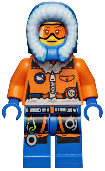 Минифигурка Lego Arctic Explorer, Female cty0491 U