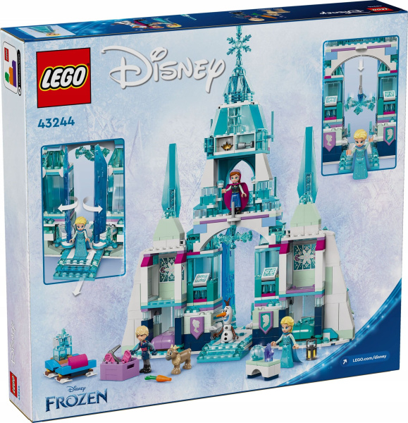 Конструктор LEGO Disney 43244 Ледяной дворец Эльзы