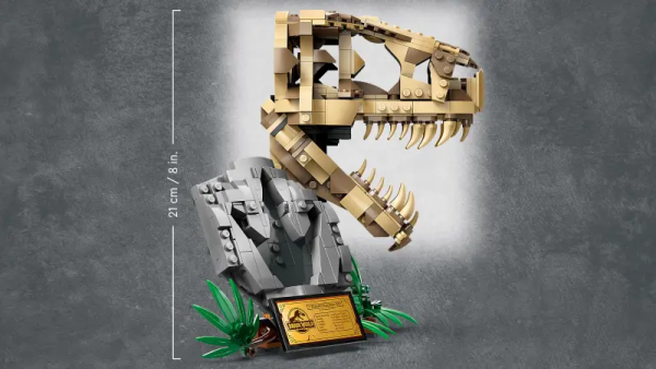 Конструктор LEGO Jurassic World 76964 Окаменелости динозавра: череп тираннозавра