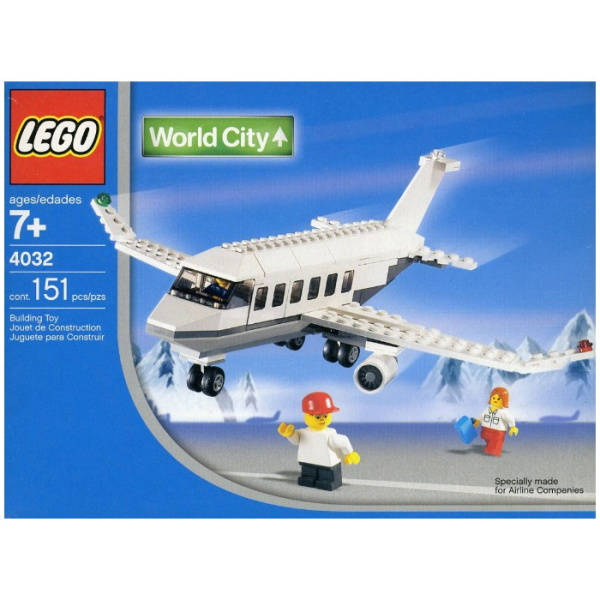 Конструктор LEGO City 4032 Пассажирский самолет