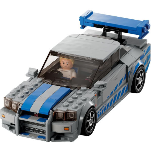 Конструктор LEGO Speed Champions 76917 Fast 2 Furious Nissan Skyline GT-R (R34)