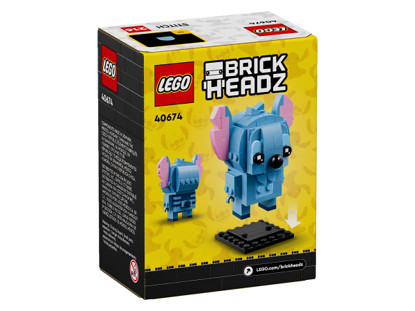 Конструктор LEGO BrickHeadz 40674 Стич