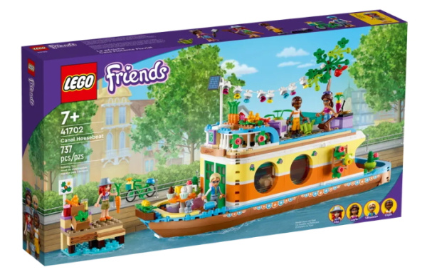 Конструктор LEGO Friends 41702 Канал плавучий дом