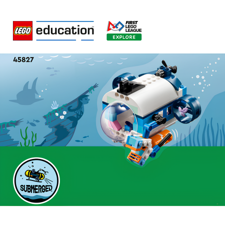 Конструктор LEGO Education 45827 FIRST League Explore: Submerged Субмарина