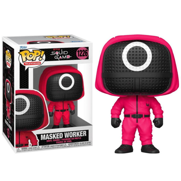 Фигурка Funko Pop! Netflix: Squid Game - Masked Worker 1226