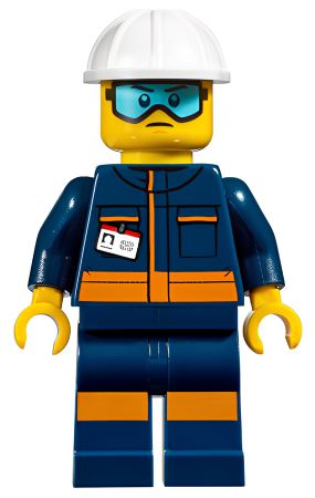 Минифигурка Lego Ground Crew Technician - Male cty1010 U