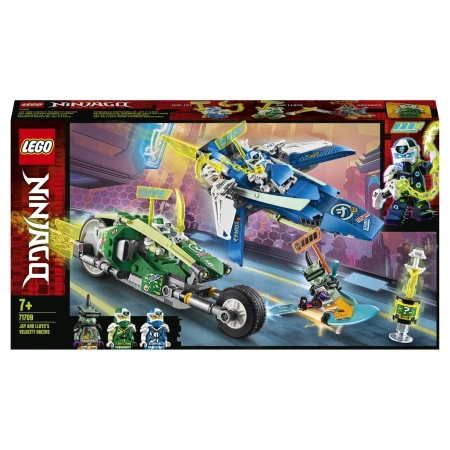 Конструктор LEGO Ninjago 71709 Скоростные машины Джея и Ллойда