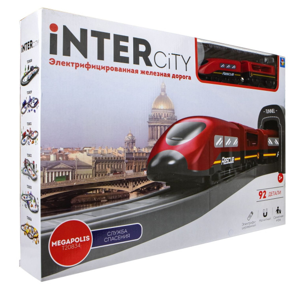 1TOY Т20834 InterCity Megapolis железная дорога Служба спасения
