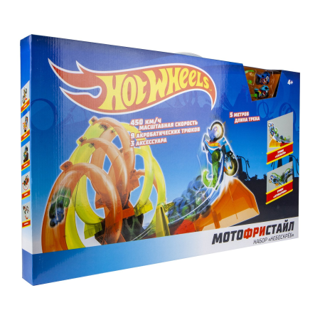 Трек Hot Wheels Мотофристайл Небоскреб T16723