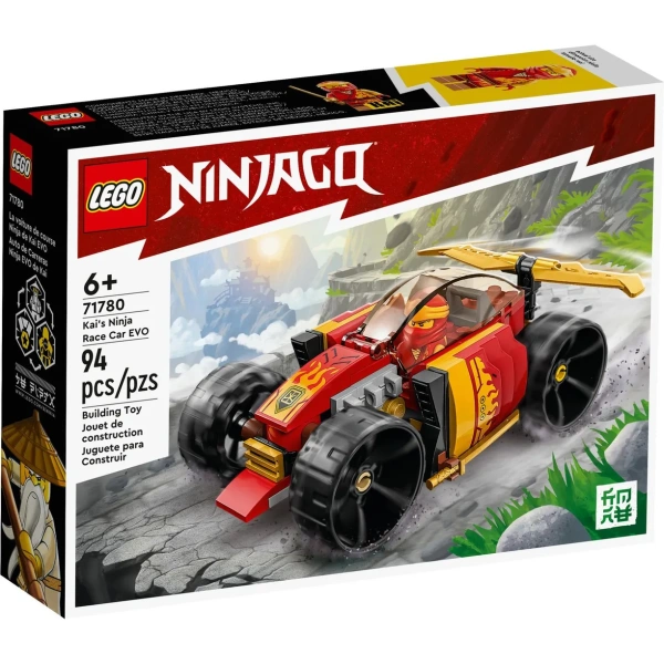 Конструктор LEGO Ninjago 71780 Гоночный автомобиль ниндзя Кая EVO