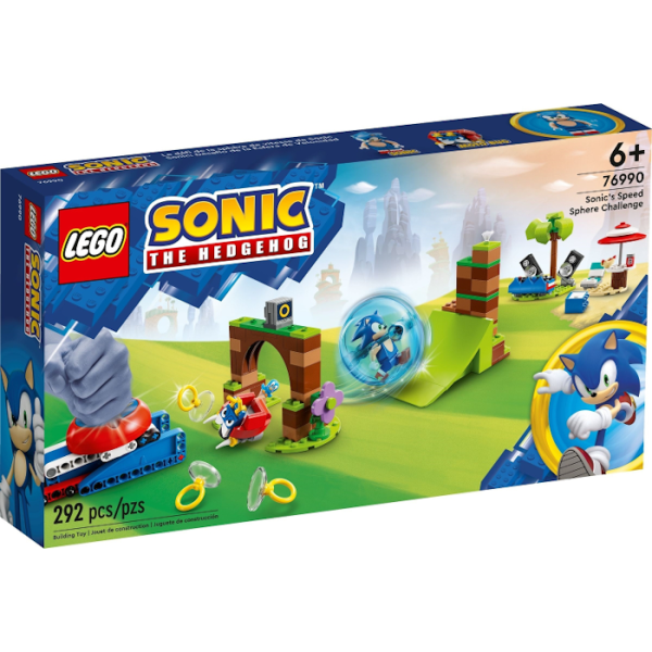 Конструктор LEGO Sonic the Hedgehog 76990 Вызов Сферы Скорости Соника
