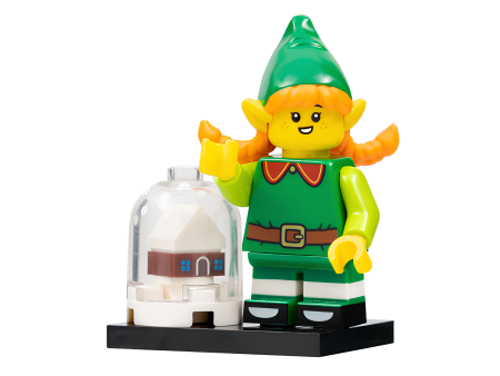 Минифигурка Lego Holiday Elf, Series 23 col23-5