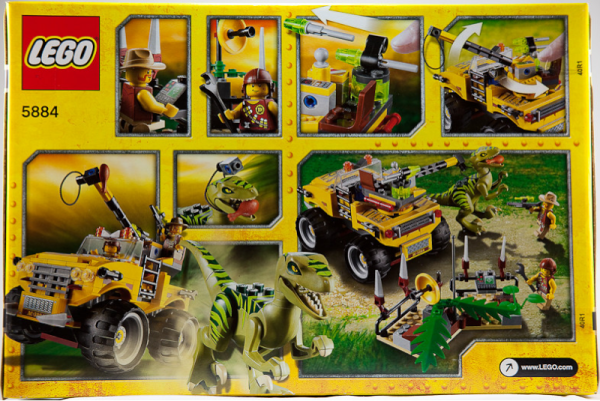 Конструктор LEGO Dino 5884 Охота на Раптора