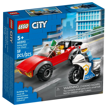 Конструктор LEGO City 60392 Police Bike Car Chase