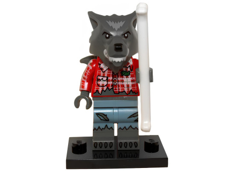 Минифигурка Lego Wolf Guy, Series 14  col14-1 N