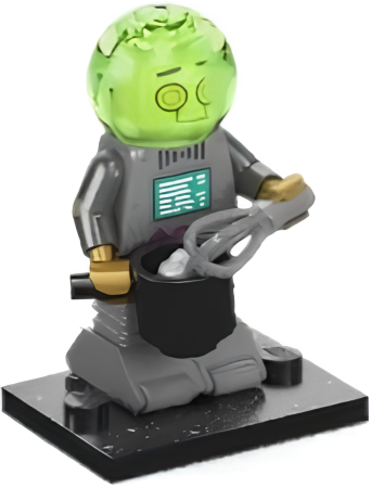 Минифигурка Lego 71046 Robot Butler , Series 26 col26-9