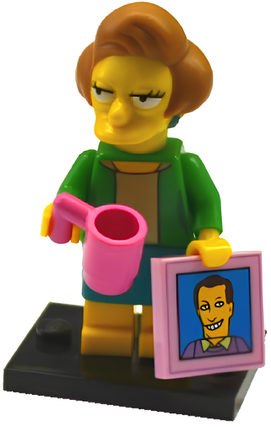 Минифигурка Lego Edna Krabappel, The Simpsons, Series 2 colsim2-14