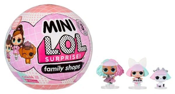 Игрушка LOL Surprise Mini Family Шар в непрозрачной упаковке (Сюрприз) 588467EUC