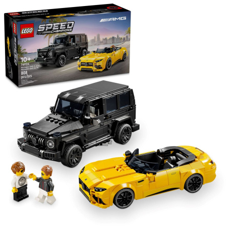 Конструктор LEGO Speed Champions 76924 Mercedes-AMG G 63 и Mercedes-AMG SL 63