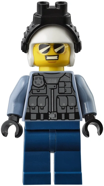 Конструктор LEGO City 60272 Полицейская лодка