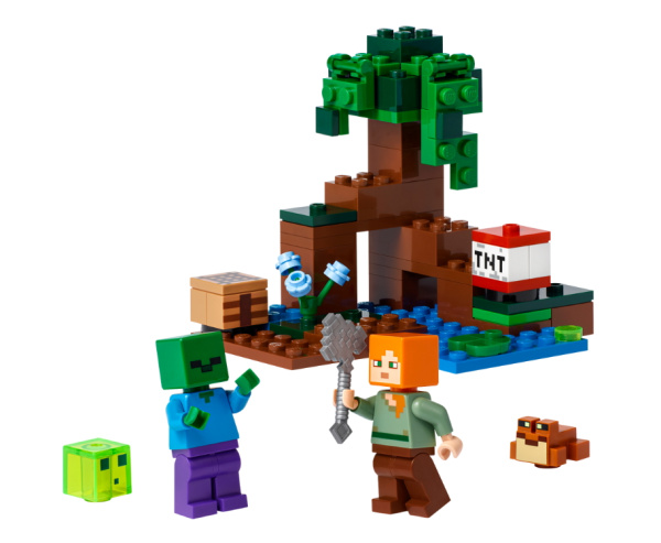 Конструктор LEGO Minecraft 21240 Болотное приключение