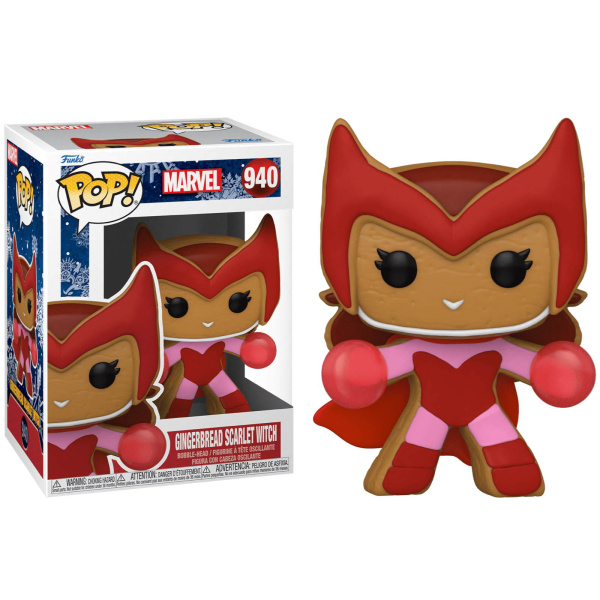 Фигурка Funko Pop! Marvel: Gingerbread Scarlet Witch 940