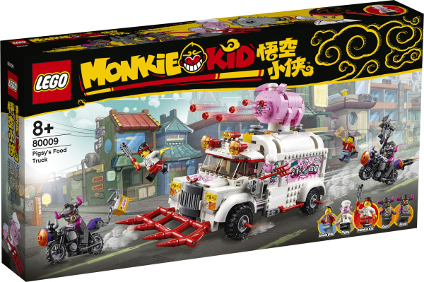 Конструктор LEGO Monkie Kid 80009 Грузовик-кафе Пигси