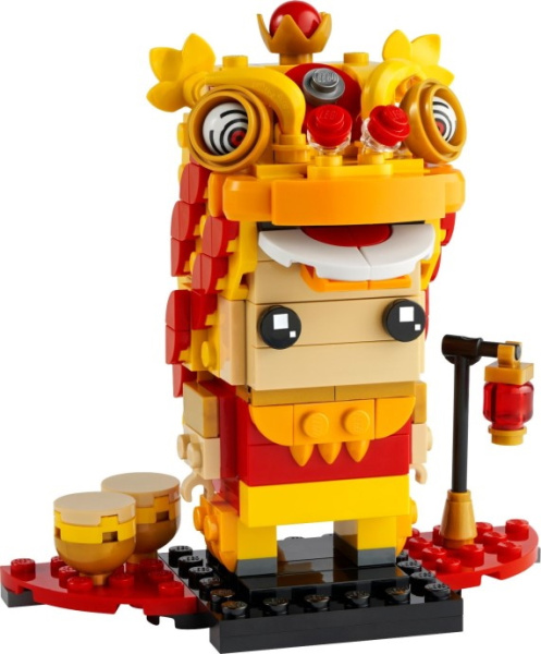Конструктор LEGO Brickheadz 40540 Танец льва