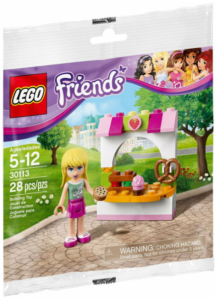 Конструктор LEGO Friends 30113 Хлебобулочный стенд Стефани
