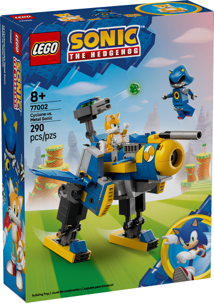 Конструктор LEGO Sonic the Hedgehog 77002 Циклон против Метал-Соника