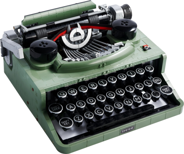 Конструктор LEGO Ideas Typewriter Печатная машинка 21327 (Уценка) (Без коробки, без инструкции)