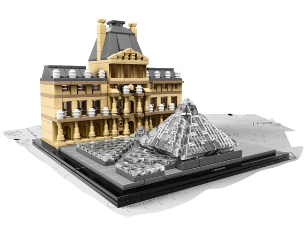 Конструктор LEGO Architecture 21024 Лувр Used