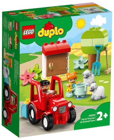 Конструктор Lego Duplo 10950 Фермерский трактор и животные