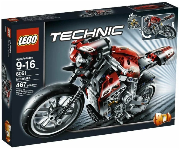 Конструктор LEGO Technic 8051 Motorbike