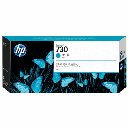 Картридж HP 730 Cyan P2V68A