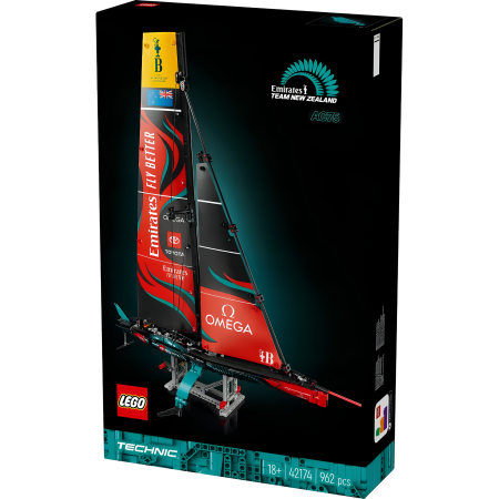 Конструктор LEGO Technic 42174 Яхта AC75 команды Эмирейтс Новой Зеландии