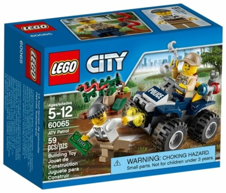 Конструктор LEGO City 60065 Патрульный вездеход