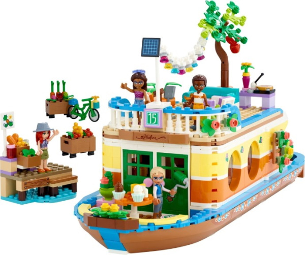Конструктор LEGO Friends 41702 Канал плавучий дом