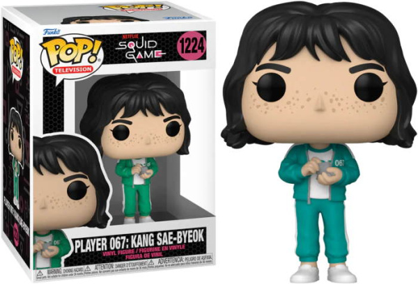 Фигурка Funko Pop! Netflix: Squid Game - Player 067: Kang Sae-Byeok 1224