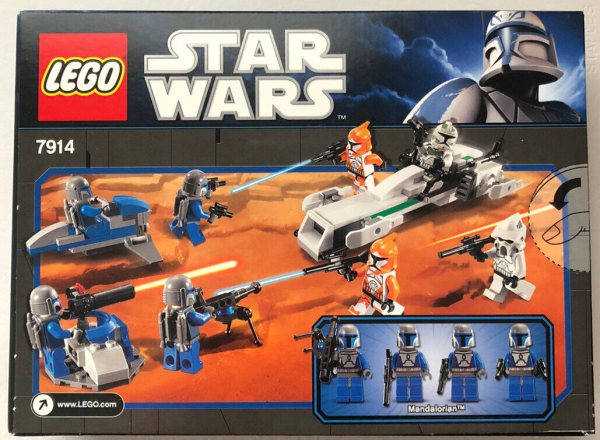 Конструктор LEGO Star Wars 7914 Боевой отряд Мандалорцев