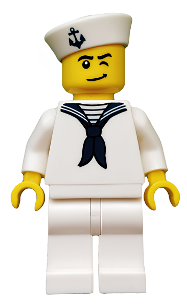 Минифигурка LEGO Sailor, Series 4 col058 U