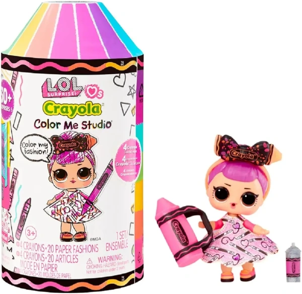 Набор L.O.L. Surprise! Loves Crayola CMS в непрозрачной упаковке (Сюрприз) 505273EUC