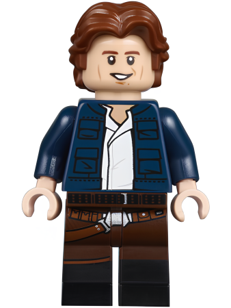 Минифигурка Lego Star Wars Han Solo - Dual Molded Legs sw0976