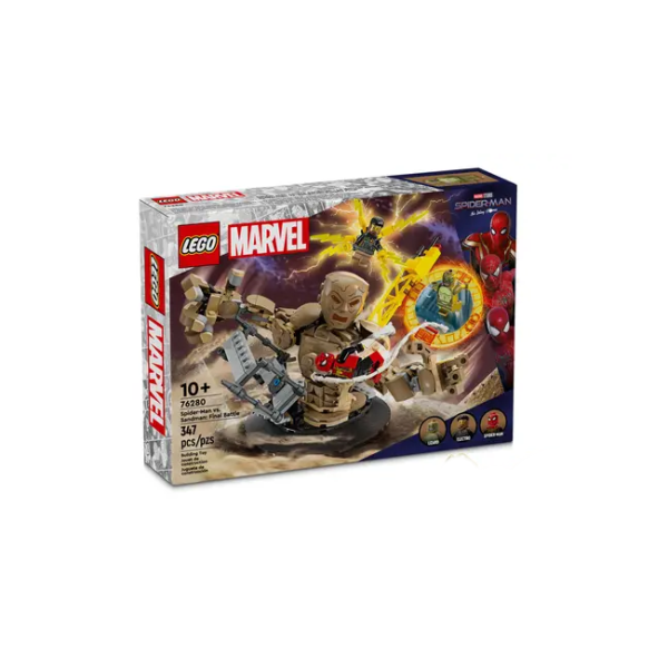 Конструктор LEGO Marvel Super Heroes 76280 Человек-паук против Песочного человека: Последняя битва