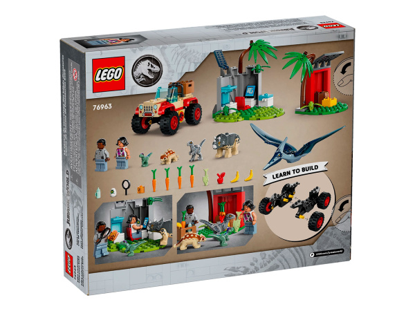 Конструктор LEGO Jurassic World 76963 Центр спасения детенышей динозавров 76963