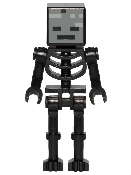 Минифигурка Lego Wither Skeleton - Bent Arms min090 U