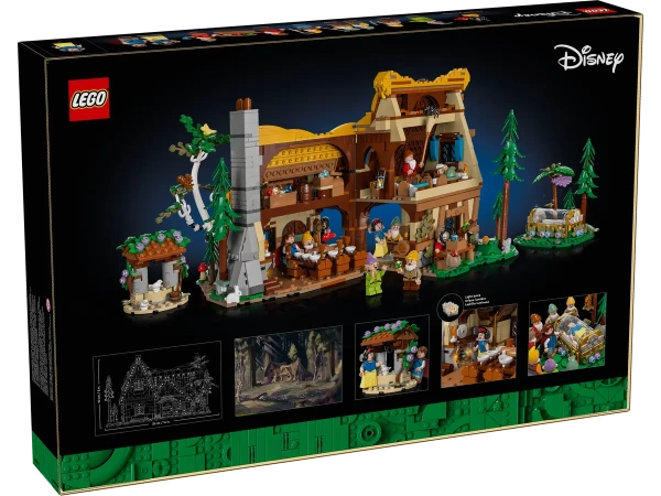 Конструктор LEGO Disney 43242 Домик Белоснежки и семи гномов