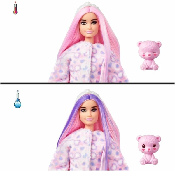 Кукла Barbie Cutie Reveal Милашка-проявляшка Мишка HKR04